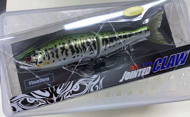 JOINTED CLAW 178 Floating Bismuth Bass - Click Image to Close