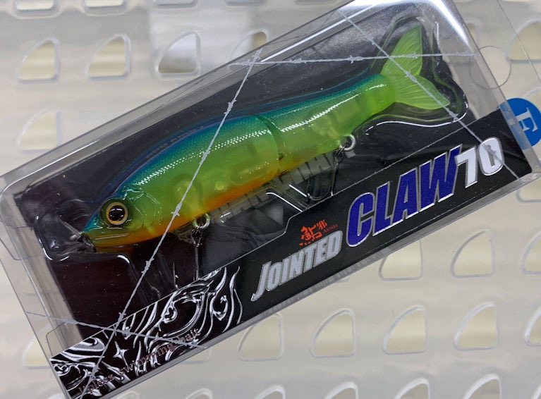 Jointed Claw 70F Blue Neon