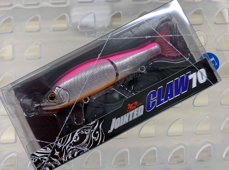 Jointed Claw 70F Pink Back Shad