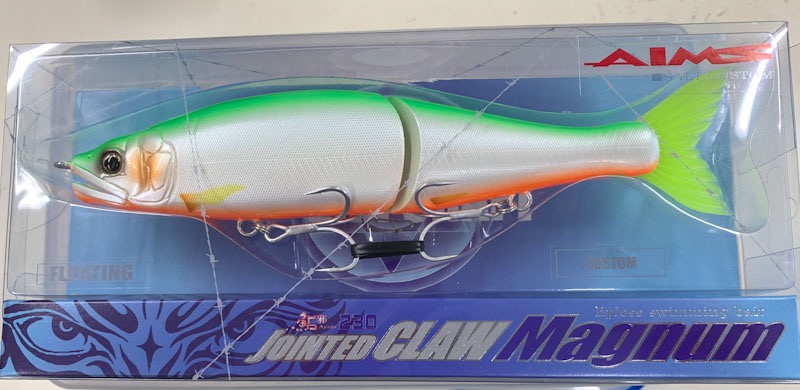 JOINTED CLAW MAGNUM Floating Pearl Lime