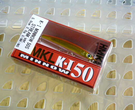 K-1 50 Minnow Stream Ver Red Gold Holo