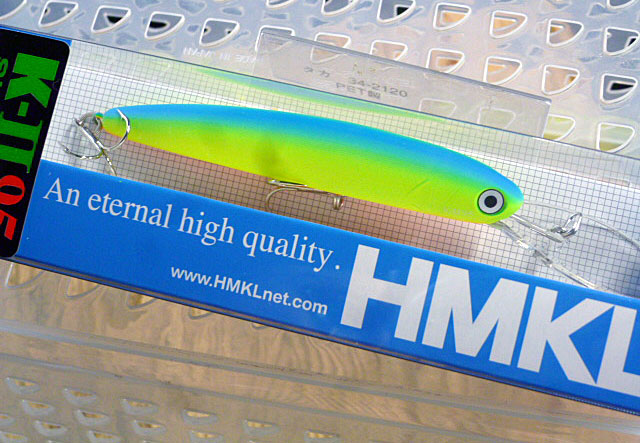 K-2 Minnow 95SP Blue Back Chartreuse - Click Image to Close