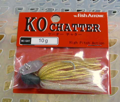 KO CHATTER 10g Gold Shad KO CHATTER 10g Gold Shad