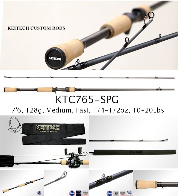 KEITECH CUSTOM ROD KTC765-SPG(Spiral Guide Model) [Only UPS]