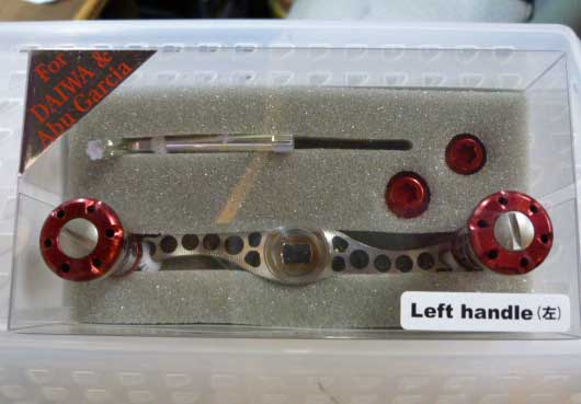 KNUCKLEARM STRONG DAIWA Left Silver/Red KNUCKLEARM STRONG DAIWA Left Silver/Red