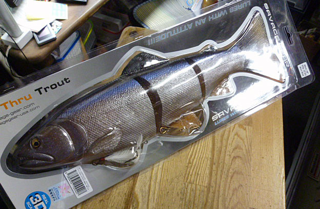 3D Line Thru Trout 40cm/670g Super Slow Sinking Hasu 3D Line Thru Trout 40cm/670g Super Slow Sinking Hasu