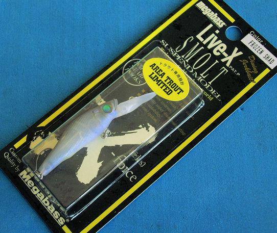 LIVE-X SMOLT AREA TROUT LIMITED Frozen Shad LIVE-X SMOLT AREA TROUT LIMITED Frozen Shad