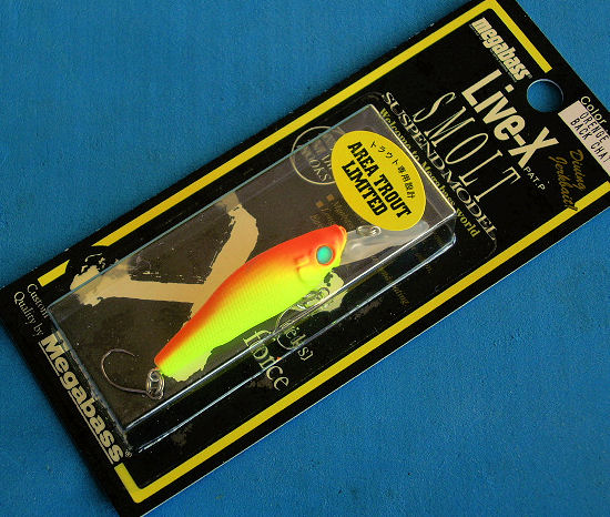 LIVE-X SMOLT AREA TROUT LIMITED Orange Back Chart LIVE-X SMOLT AREA TROUT LIMITED Orange Back Chart