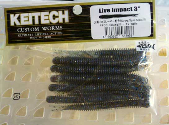 LIVE IMPACT 3inch 205: Blue Gill