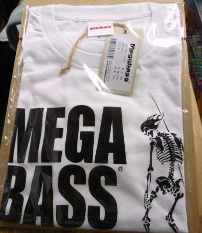 Megabass SKULL T-SHIRT WHITE XL-Size Megabass SKULL T-SHIRT WHITE XL-Size