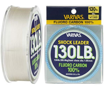 VARIVAS SHOCK LEADER FLUORO CARBON 130Lbs [30m]