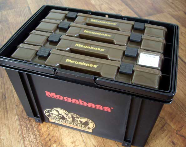 Megabass x MEIHO Maestro Custom MAT BLACK