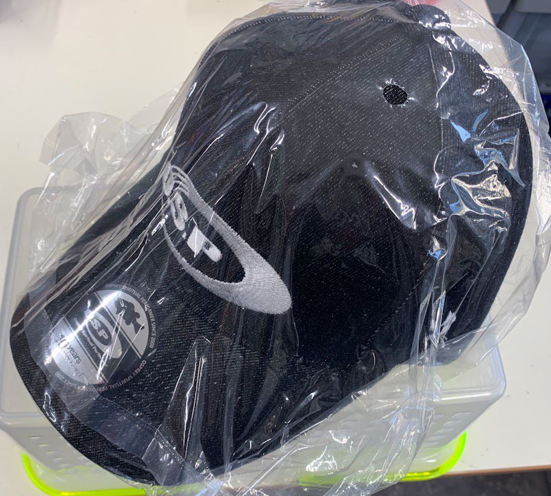 OSP Middle Fit Logo Cap Black Denim OSP Middle Fit Logo Cap Black Denim