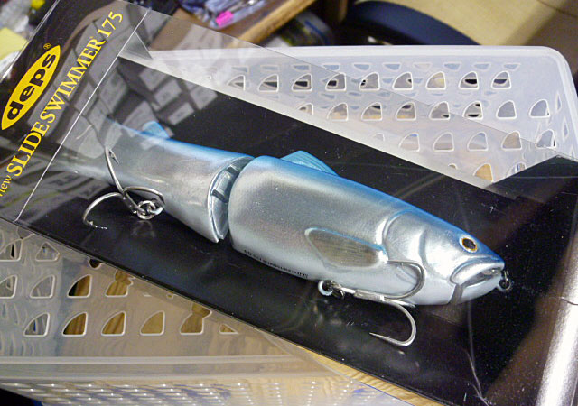 New Slide Swimmer 175 Blue Back Silver - Click Image to Close