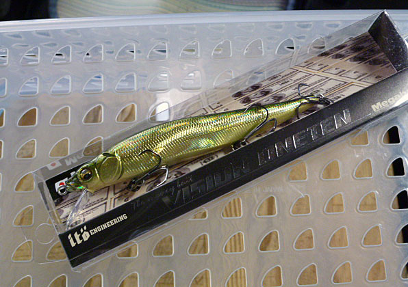 VISION ONETEN GG Moss Back Golden Shad - Click Image to Close