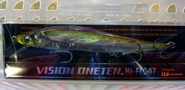 VISION ONETEN Hi-FLOAT HT ITO Tennessee Shad VISION ONETEN Hi-FLOAT HT ITO Tennessee Shad