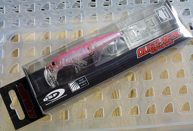 OVER REAL WAKE63 Pink Back Shad