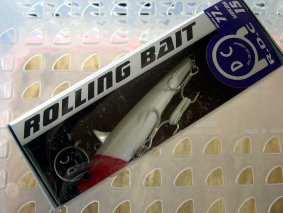 Rolling Bait RB-77 1PWRedHead - Click Image to Close