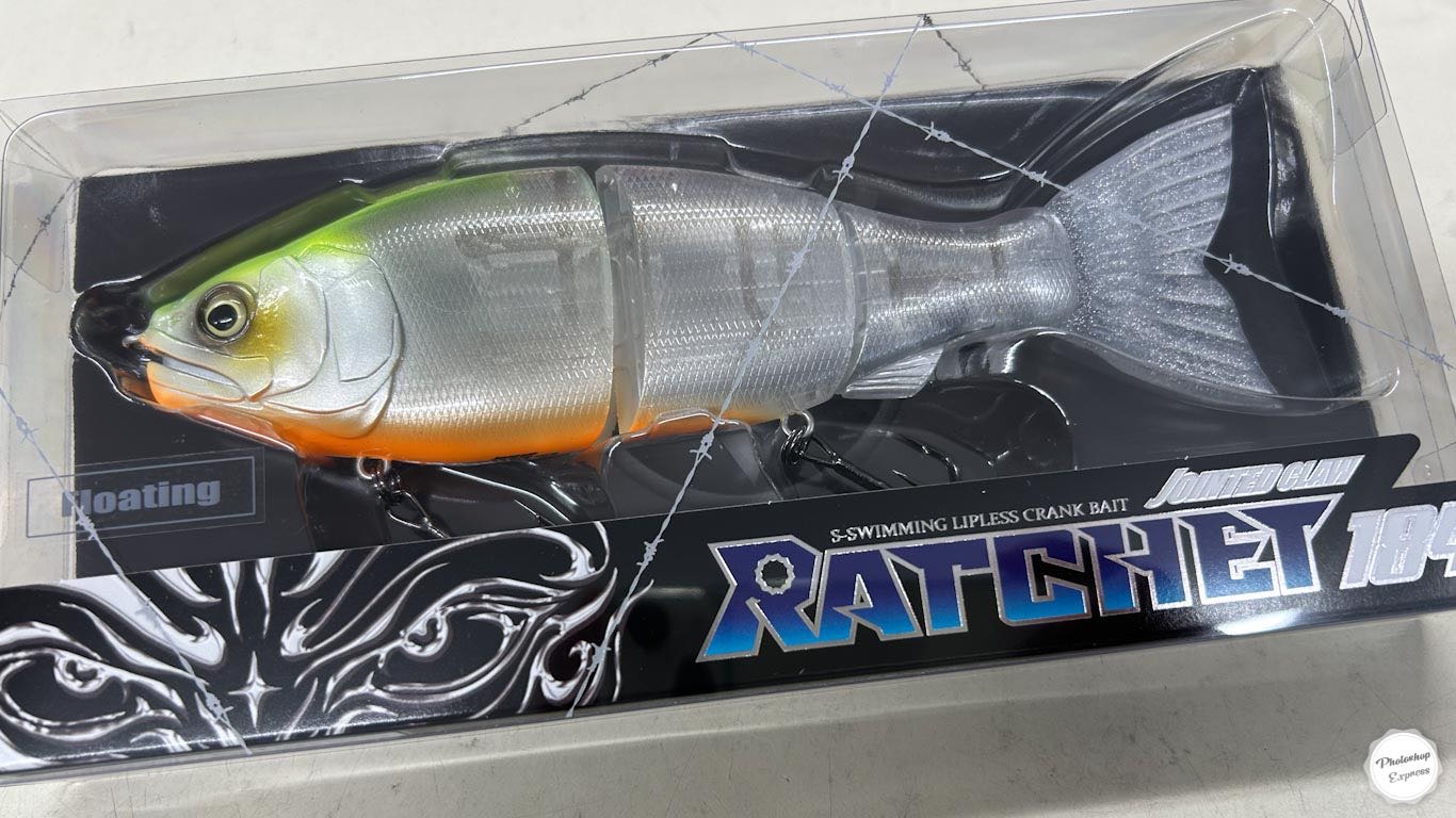 JOINTED CLAW RATCHET 184 Citrus Shad