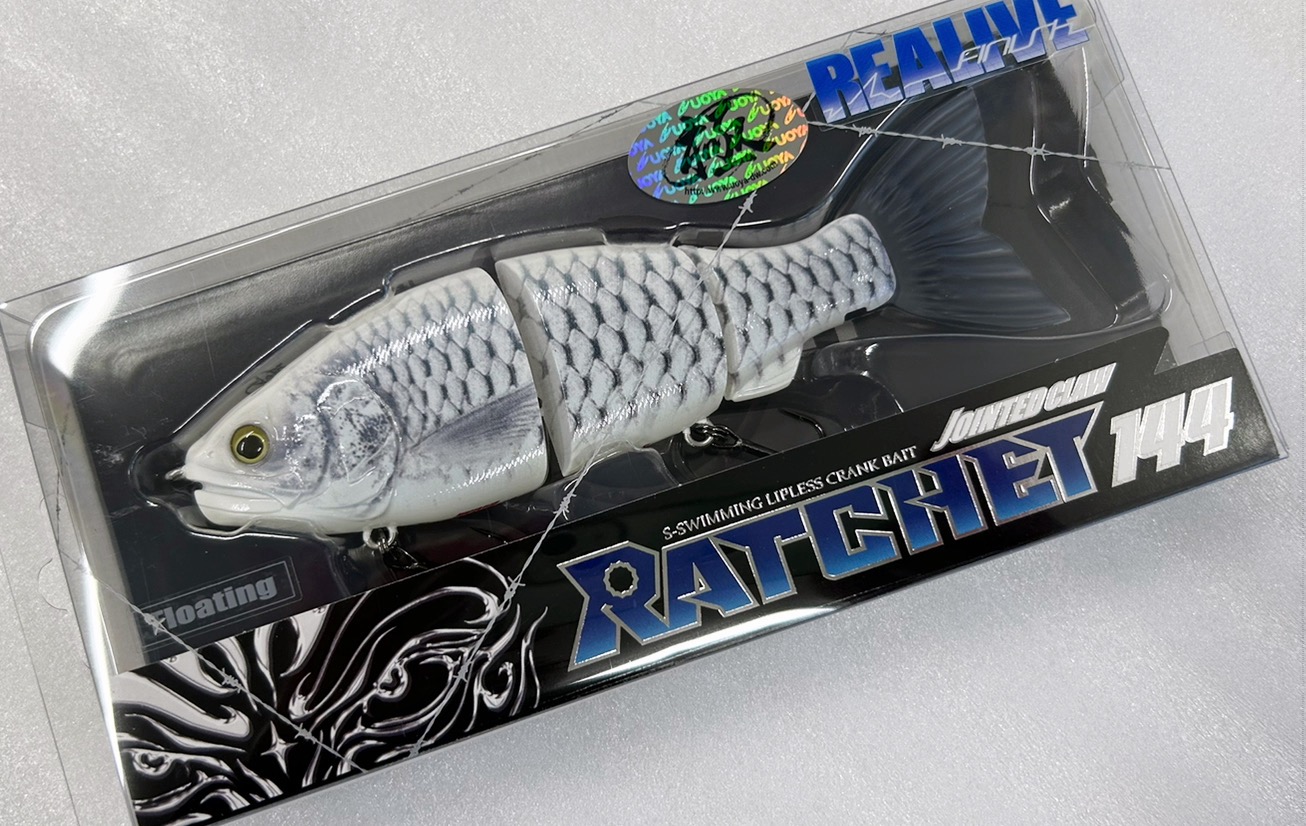 JOINTED CLAW RATCHET 144 FAINT GLOW SHAD[REALIVE]