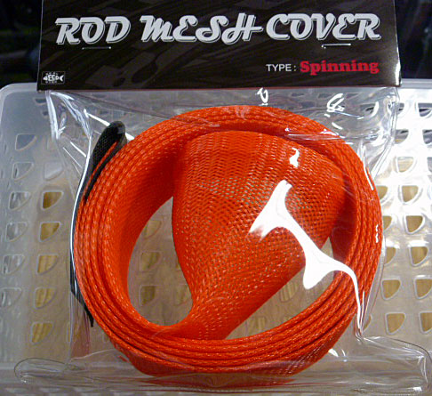 Geecrack Rod Mesh Cover Spinning/Orange - Click Image to Close
