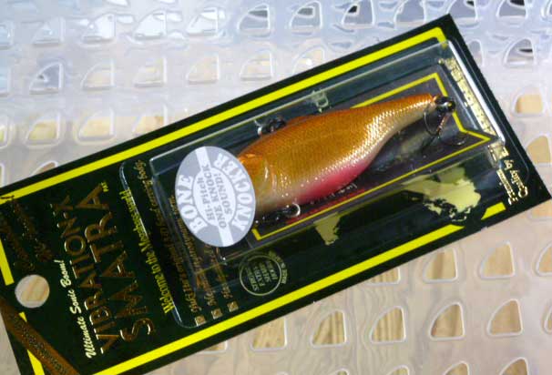 VIBRATION-X SMATRA Bone Knocker Bone Copper Shad VIBRATION-X SMATRA Bone Knocker Bone Copper Shad
