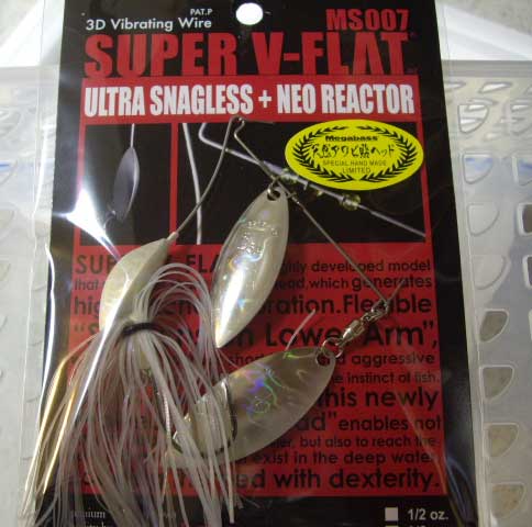 SUPER V-FLAT ABALONE HEAD 3/8oz HAKUCHOU GAI SUPER V-FLAT ABALONE HEAD 3/8oz HAKUCHOU GAI