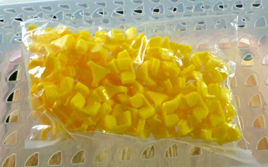 Safty Hook Cover 100pcs Value Pac S(Yellow) - Click Image to Close