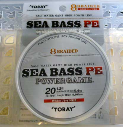 Seabass PE Power Game 20Lbs [150m] - Click Image to Close