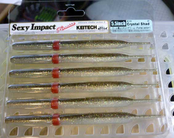 SEXY IMPACT Finesse 5.5inch 410: Crystal Shad