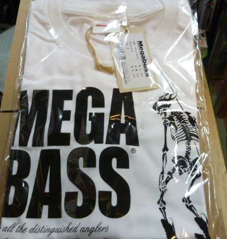 Megabass SKULL T-SHIRT WHITE M-Size Megabass SKULL T-SHIRT WHITE M-Size