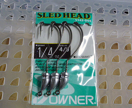 Sled Head #4/0-1/4oz Sled Head #4/0-1/4oz