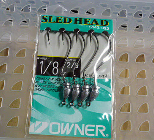 Sled Head #2/0-1/8oz Sled Head #2/0-1/8oz