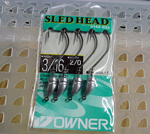 Sled Head #2/0-3/16oz Sled Head #2/0-3/16oz