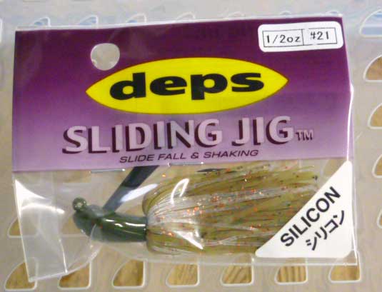 SLIDING JIG 1/2oz SILICON #21 Weed Shrimp