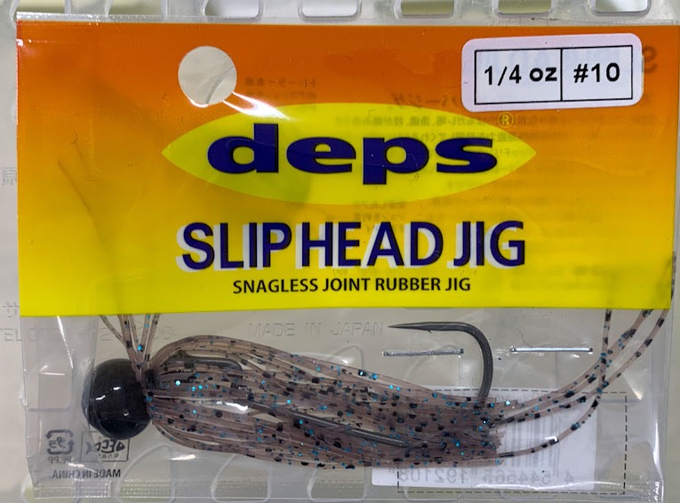 SLIP HEAD JIG 1/4oz #10 Sakura Baby Blue Flake
