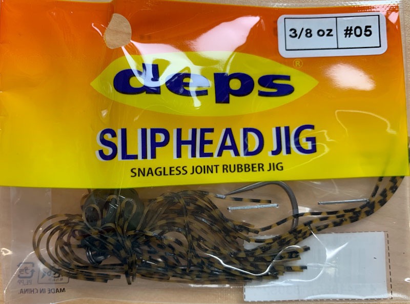 SLIP HEAD JIG 3/8oz #05 Greenpumpkin