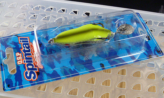 SPIN TAIL FROG Chart Back Shad - Click Image to Close