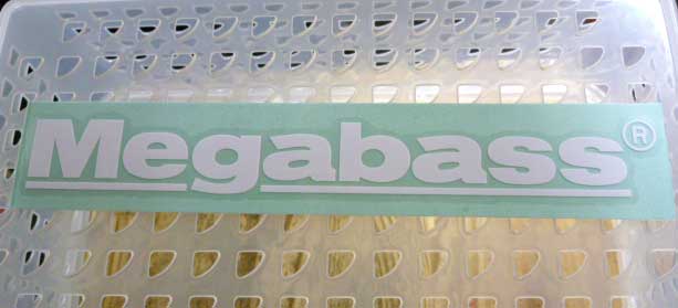 Megabass Sticker 20cm White
