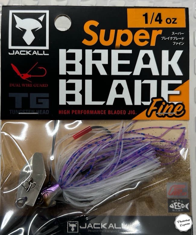 Super BREAK BLADE Fine 1/4oz Clear Wakasagi