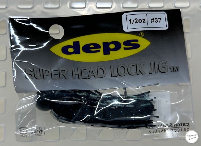 Super head Rock Jig 1/2oz #37 Scale Black