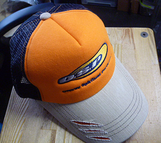 OSP Sweat Mesh Cap Orange Navy OSP Sweat Mesh Cap Orange Navy