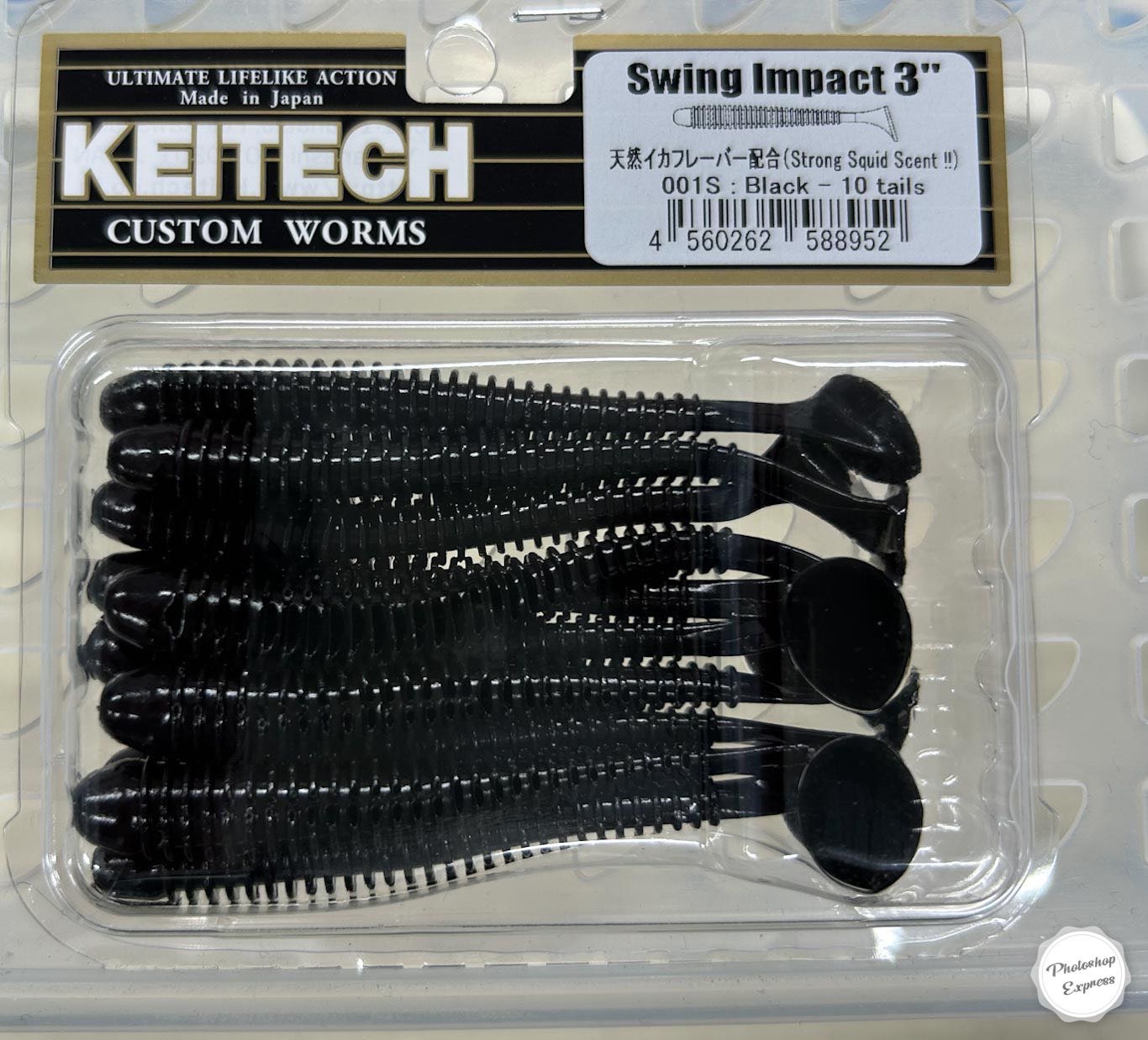 SWING IMPACT 3inch 001:Black - Click Image to Close