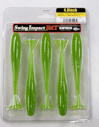 Swing Impact Fat 4.8inch 026:Clear Chartreuse Glow
