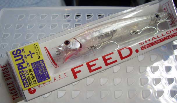FEED SHALLOW 155 PLUS 31g #6 PEARL RED HEAD TACKLE HOUSE 