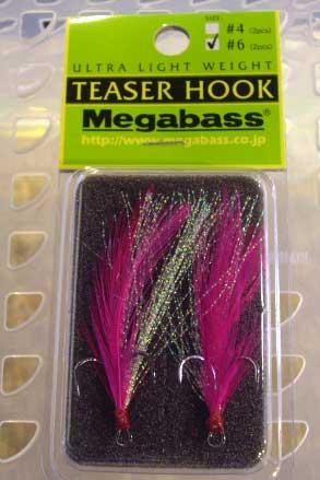 Megabass Teaser Hook #6 Pink