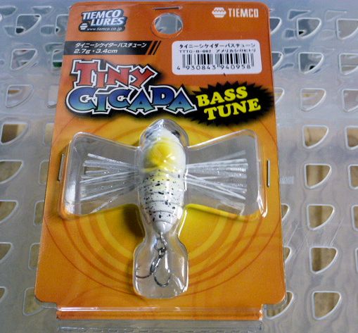TINY CICADA Bass Tune America Shirohitori - Click Image to Close