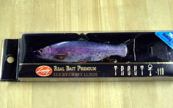 REAL BAIT PREMIUM TROUT 110S GHOST RAINBOW REAL BAIT PREMIUM TROUT 110S GHOST RAINBOW