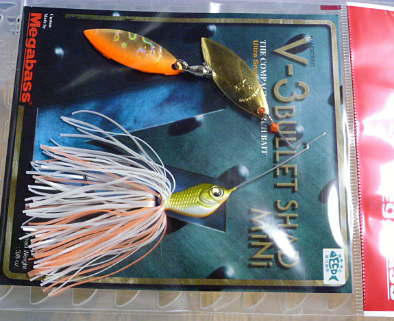 V-3 BULLET SHAD MINI DW Color Blade Nokkomi V-3 BULLET SHAD MINI DW Color Blade Nokkomi