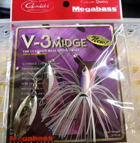 V-3 MIDGE Double Willow Pearl Shad V-3 MIDGE Double Willow Pearl Shad